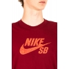 Koszulka Nike SB Dri Fit Icon Leopard Gym Red / Lt Crimson (miniatura)